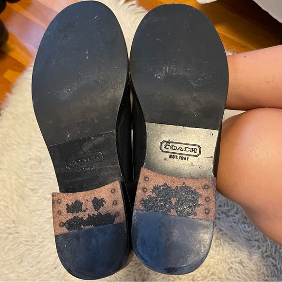 Coach Black Leather Riding Boots - Picture 13 of 14